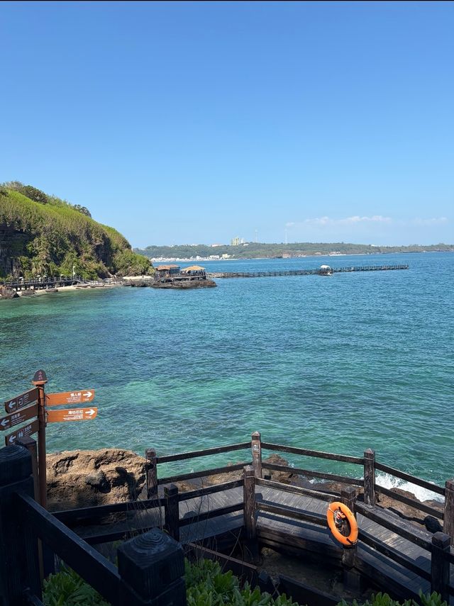 涠洲島 太美了！涠洲島淡季人少 鱷魚山很出片