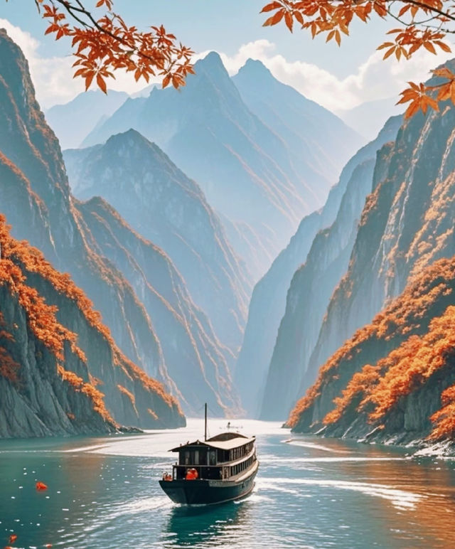 重慶奉節紅葉季來啦