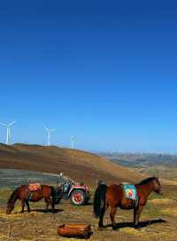 草原天路中段景色美極了,適合自駕遊