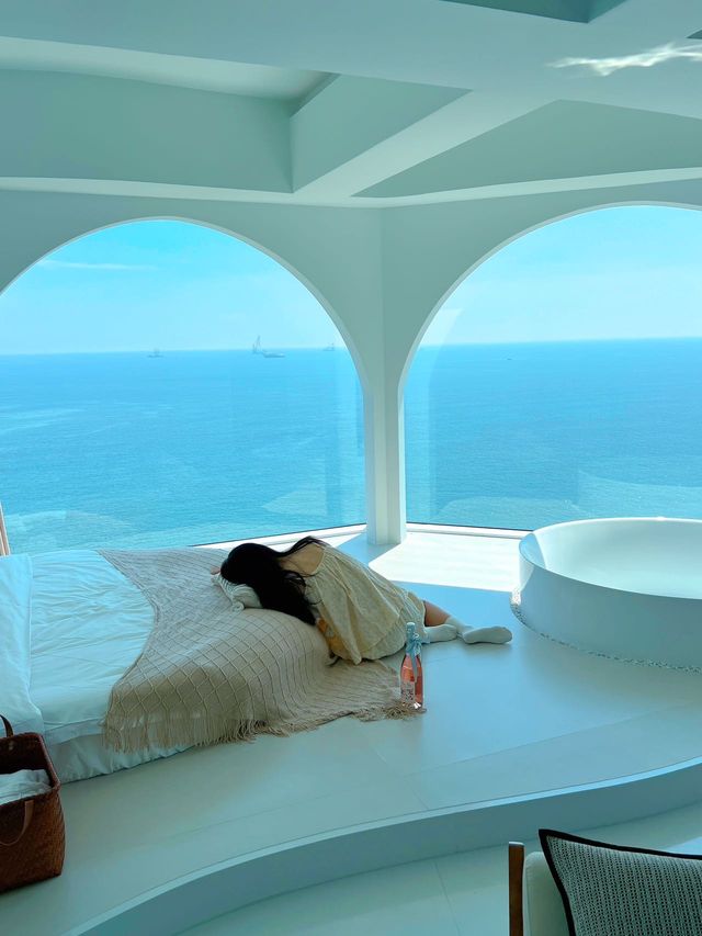 汕頭南澳島｜住進「海上聖托里尼」，把整片藍海抱進房間