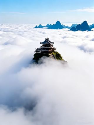 운해 마오얼산＿광시