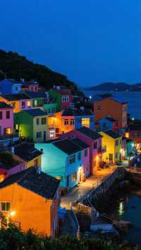 七彩漁村童話世界｜中國的“五漁村”、“彩虹村”｜“彩色王國”