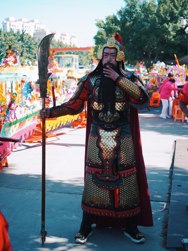 非遺龍虎宮張府王爺出巡王府馬隊