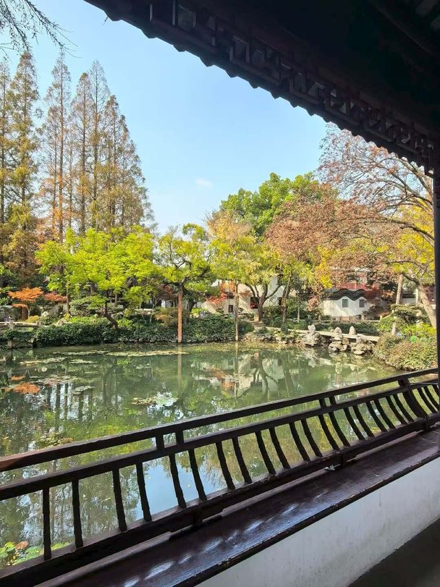 江南煙雨中的五大古典園林之一·曲水園 江南煙雨中的五大古典園林之一·曲水園