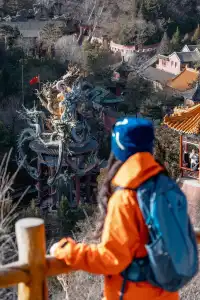 在白瀑寺找到最出片的角落-附機位