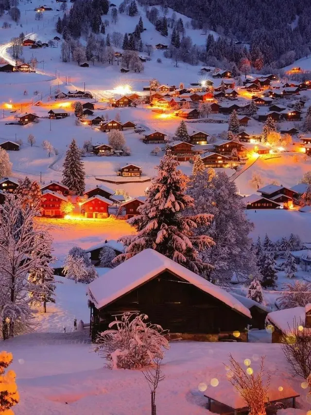 瑞士冬日6大滑雪度假村，每一幀都能做壁紙