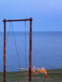 初冬呼倫湖｜草原秘境中的冰封藍調盛宴