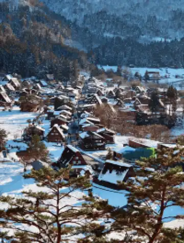 12.6 白川鄉合掌村雪都沒化快衝