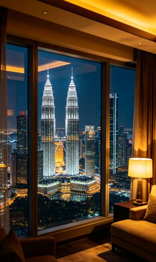 Five hidden gem hotels in Kuala Lumpur, with rooms categorized by area, ensuring you avoid accommodation pitfalls when traveling in Malaysia.