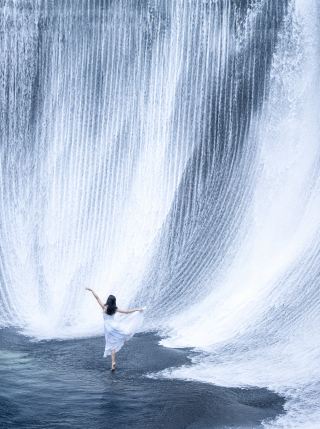 李白は嘘をつかなかった、江西で「大河の水が天から来る」を撮影した