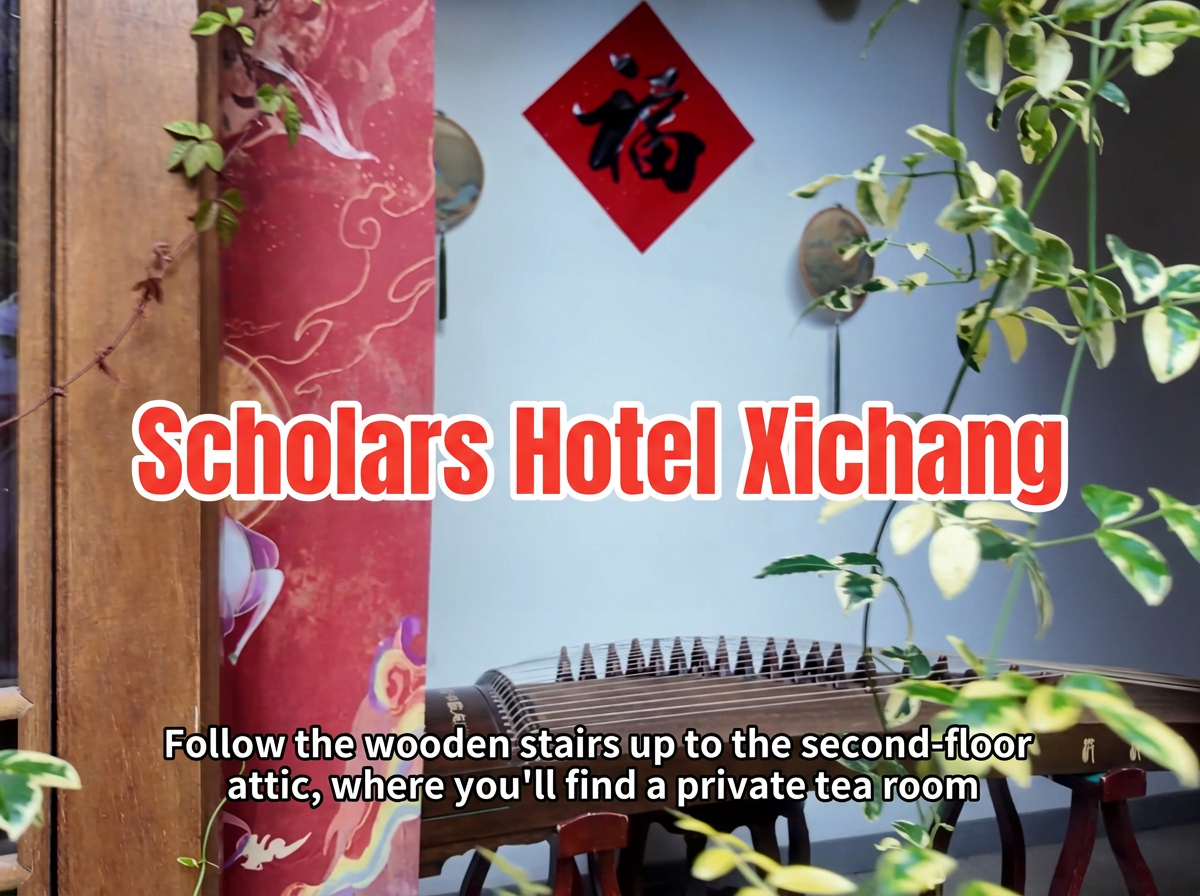 A slow-paced Chinese lifestyle in a Tang-style courtyard