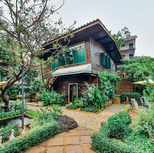Vivid Cafe คาเฟ่สไตล์ธรรมชาติในเมืองศรีสะเกษ