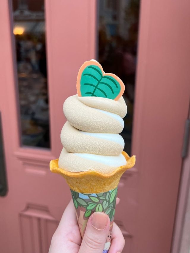 迪士尼樂園春日祭新口味雪糕🧡💚🍦🧊