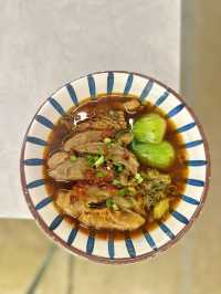 香港中環街市軟糯的牛筋台式牛肉肉麵