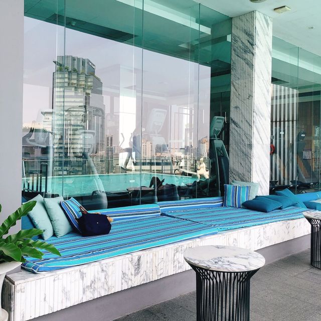 曼谷泰國🇹🇭酒店泳池景觀視野💯👍🏻 Hilton Sukhumvit Bangkok โรงแรมฮิลตัน สุขุมวิท กรุงเทพ