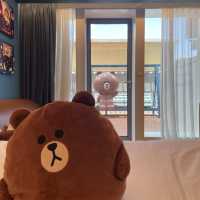 心心念念的LINE FRIENDS 酒店