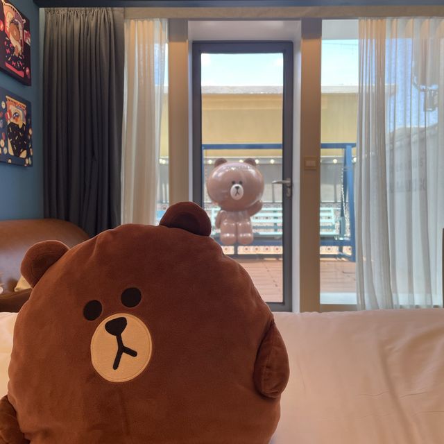 心心念念的LINE FRIENDS 酒店