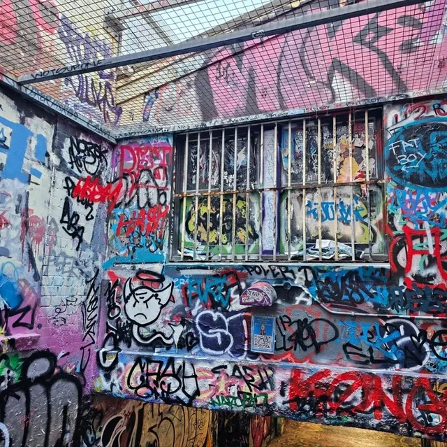 悉尼大學校園內的塗鴉隧道🎨🎭