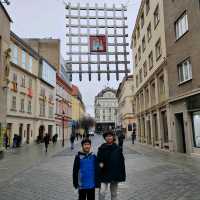 A day in Bratislava during winter 2022