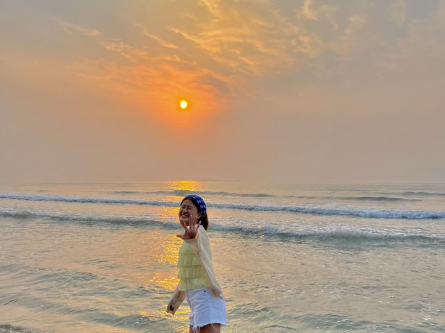 พระอาทิตย์ขึ้นที่อุทยานแห่งชาติหาดวนกร ☀️✨