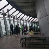 在Macau Tower高空看澳門景色