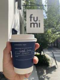 Fumi 咖啡 陝康里的邂逅