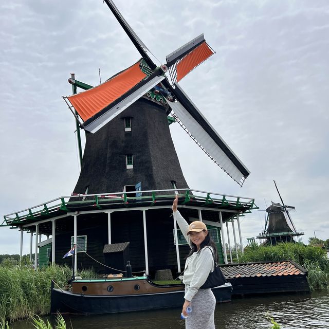 荷蘭🇳🇱風車村，離阿姆斯特丹最近的風車村