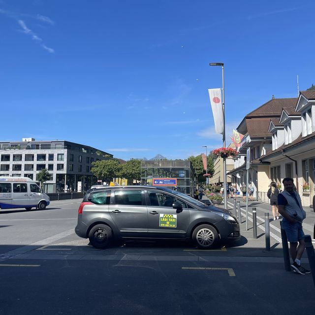 스위스 교통의 요지 인터라켄에서 휴식을!
