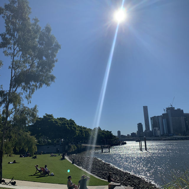 “Beach” in the heart of Brisbane🇦🇺🌊