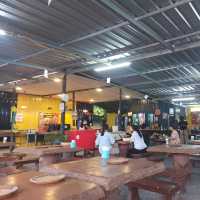 ร้านพุงกางหมูกะทะ ทะเลเผา กาญจนดิษฐ์