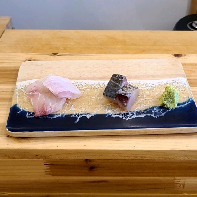 제주 서귀포 맛집)오마제주 - 올레시장 근처 서귀포 스시 오마카세 전문점.