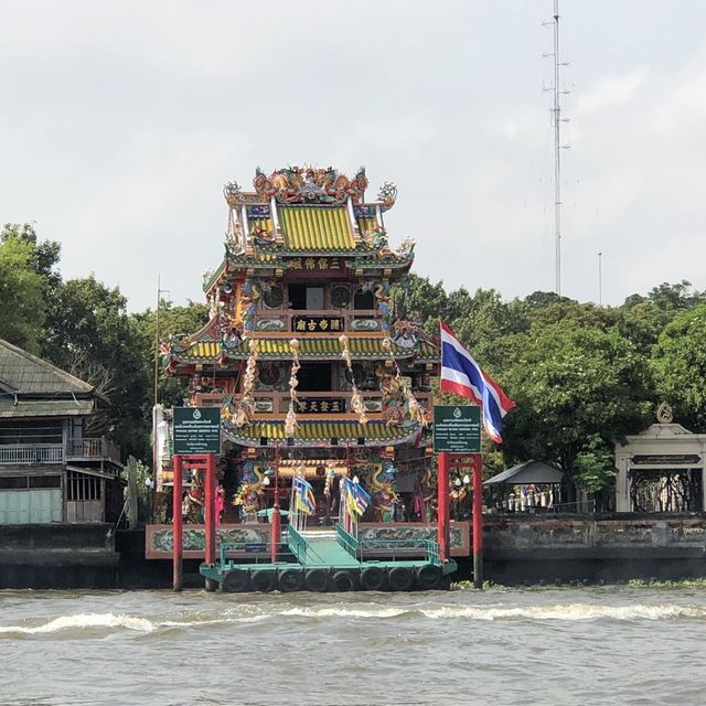暢遊曼谷主要河岸景新城🫶🏻一小時昭披耶河之旅🫣