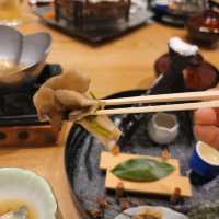 일본여행 료테이 하나유라에서 가이세키요리를