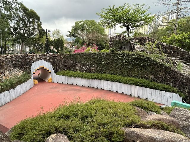佔地廣闊設施齊全嘅沙田公園