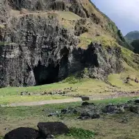 蘭嶼的大地造物奇岩美景