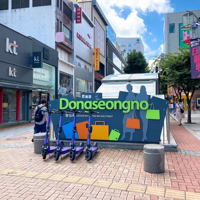 【韓国★大邱】大邱で 一番大きな繁華街  \ 東城路 /