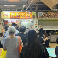 Awesome food center in Chinatown 