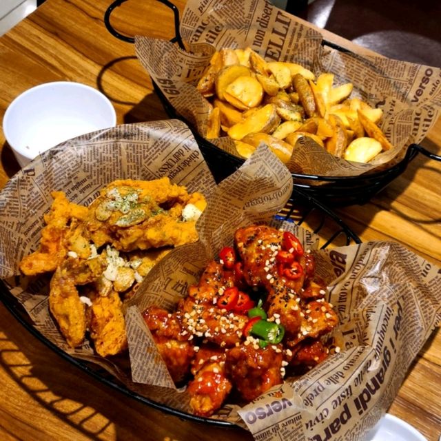 서귀포 안덕면 맛집)산방산치킨 - 마농치킨(마늘치킨)으로 유명한 그 서귀포 치킨집