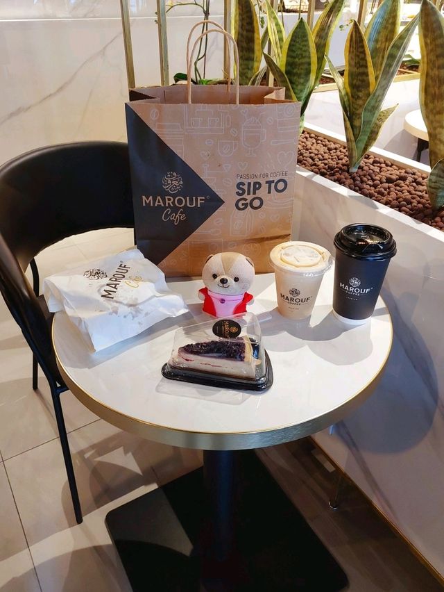 尖沙咀｜Marouf Coffee｜墨綠色品咖啡店