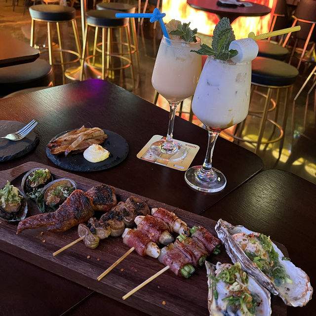 「中環酒吧串燒，口味多樣！」