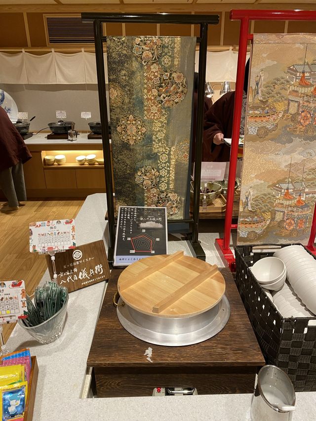 京都【梅小路花伝抄】豪華！朝食バイキング