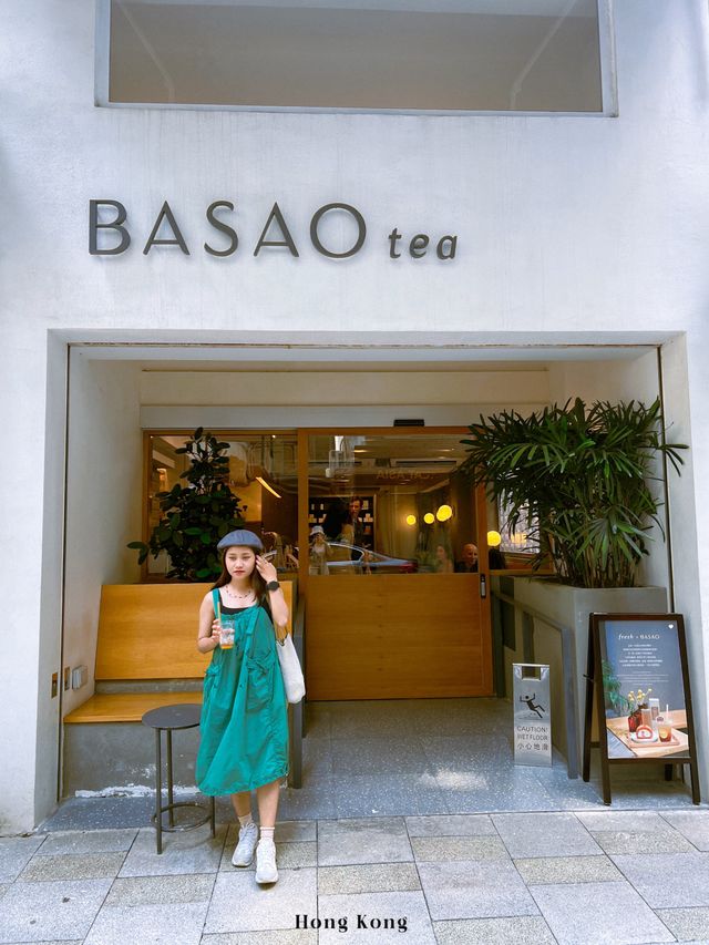 BASAO tea คาเฟ่ชาเข้มๆที่จริงใจในฮ่องกง