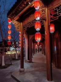 DREAMY NIGHT SCENERY AT FOTANG ANCIENT TOWN