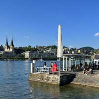 Lake in the central of Switzerland