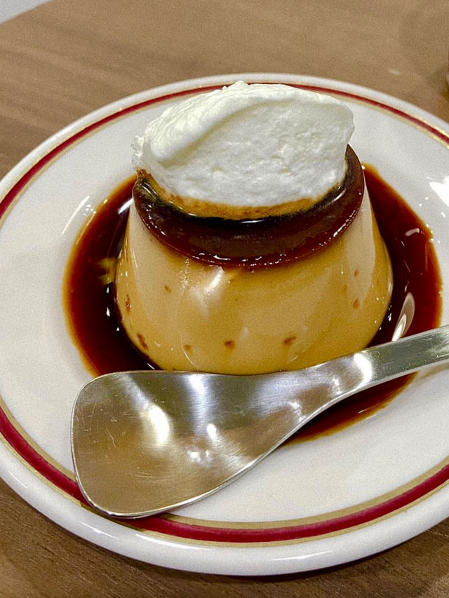 도쿄 스미다구 오시아게 근처 🍮 진한 커스터드 푸딩 맛집 카페 추천