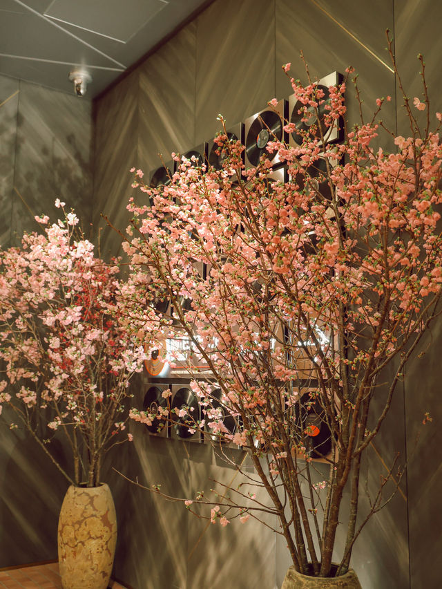 東京｜酒店大堂的櫻花 優雅浪漫🌸