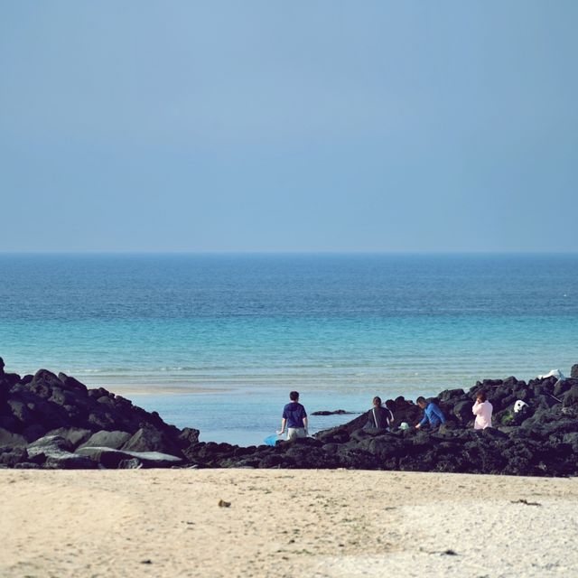 🌊 김녕성세기해변, 역사와 자연이 어우러진 바다