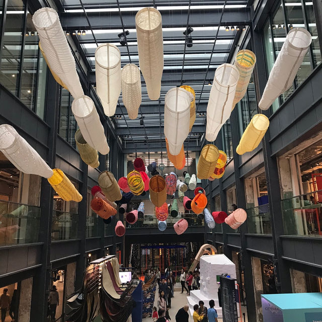 【荃灣南豐紗廠】日式鯉魚旗展覽，香港特色文化展示