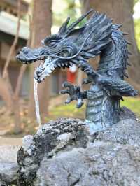 【葛谷御霊神社/東京都】高木に囲まれている神社