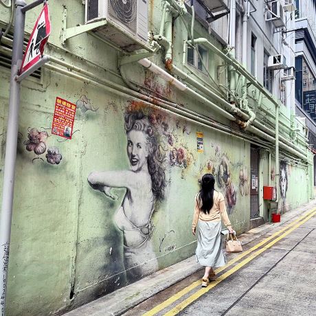 香港旅行】街中のウォールアート | Trip.com 香港
